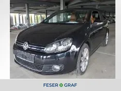 Deep black perleffekt/schwarz Gebraucht 2011 VW Golf Cabriolet Cabrio | 9.908 € (Etwas zu teuer)
