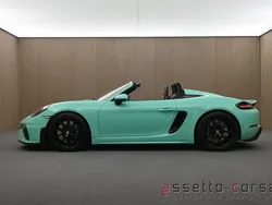 Grün Gebraucht 2023 Porsche Boxster Spyder Cabrio | 129.900 €