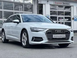 Gletscherweiß metallic Gebraucht 2022 Audi A6 Sport Kombi | 37.490 € (Guter Preis)