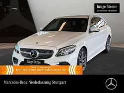 Weiß Gebraucht 2021 Mercedes C200 AMG Kombi | 30.990 € (Fairer Preis)