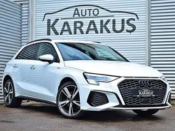 Gletscherweiß metallic Gebraucht 2022 Audi A3 Sportback S-Line Kombi | 27.990 € (Fairer Preis)
