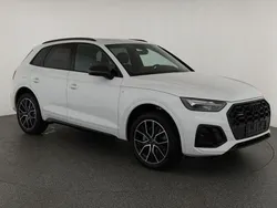 Gletscher weiß metallic (metallic) Gebraucht 2024 Audi Q5 S-Line SUV | 58.994 € (Teuer)