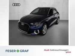 Navarrablau metallic Gebraucht 2024 Audi A3 Sportback e-tron Ambiente Limousine | 36.886 € (Teuer)