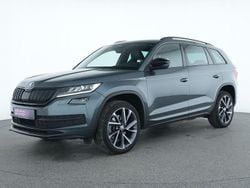 Quarz grau Gebraucht 2021 Skoda Kodiaq SportLine SUV | 33.599 € (Guter Preis)