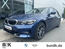 Blau metallic phytonicblau metallicblau Gebraucht 2021 BMW 318 Sport Line Kombi | 38.850 €