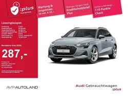 Grau Gebraucht 2024 Audi A3 Sportback Advanced Plus Limousine | 33.470 € (Fairer Preis)