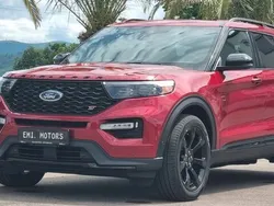 Rot Gebraucht 2022 Ford Explorer ST-Line SUV | 47.990 €