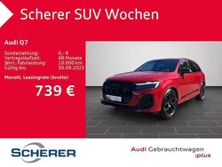Chilirot metallic (metallic) Gebraucht 2024 Audi Q7 Advanced Plus SUV | 74.900 € (Fairer Preis)
