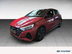 Dragon red / met Gebraucht 2024 Hyundai i20 N Line Kleinwagen | 23.780 € (Etwas zu teuer)
