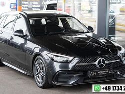 Schwarz Gebraucht 2022 Mercedes C180 AMG Limousine | 30.990 € (Fairer Preis)
