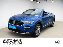 Ravannablau metallic (metallic) Gebraucht 2020 VW T-Roc Cabriolet Style Cabrio | 21.930 € (Fairer Preis)