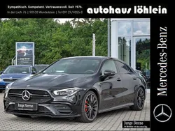 Schwarz Gebraucht 2022 Mercedes CLA35 AMG AMG Limousine | 46.888 € (Etwas zu teuer)
