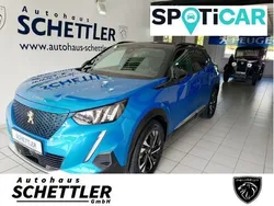 Blau Gebraucht 2023 Peugeot e-2008 GTi SUV | 21.890 € (Etwas zu teuer)