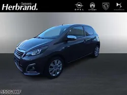 Lackierung grau galaxite/metal Gebraucht 2021 Peugeot 108 Style Kleinwagen | 9.889 € (Fairer Preis)