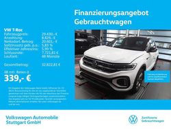 Pure white/schwarz Gebraucht 2024 VW T-Roc R-line SUV | 29.430 € (Guter Preis)
