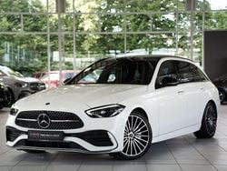 Weiß Gebraucht 2022 Mercedes C300 AMG line Kombi | 42.700 € (Teuer)