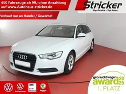 Weiß (metallic) Gebraucht 2012 Audi A6 Kombi | 10.949 € (Superpreis)