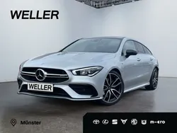 Silber Gebraucht 2021 Mercedes CLA35 AMG Shooting Brake AMG Kombi | 43.990 € (Fairer Preis)