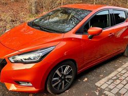 Orange Gebraucht 2018 Nissan Micra N-Connecta Limousine | 8.995 € (Guter Preis)