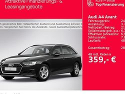 Brillantschwarz Gebraucht 2023 Audi A4 Basis Kombi | 24.579 € (Guter Preis)