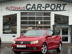 Rot Gebraucht 2012 VW Eos Basis Cabrio | 10.990 € (Etwas zu teuer)