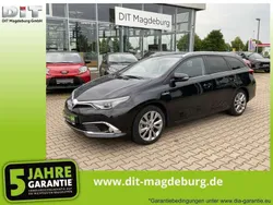 Black mica / ink Gebraucht 2016 Toyota Auris Hybrid Executive Kombi | 14.290 € (Fairer Preis)