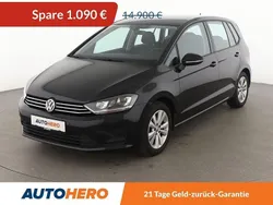 Schwarz Gebraucht 2017 VW Golf Sportsvan Comfortline Van / Kleinbus | 13.810 € (Guter Preis)