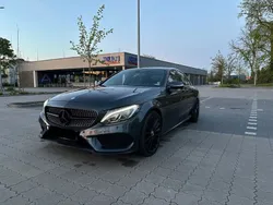 Grau Gebraucht 2015 Mercedes C400 AMG line Limousine | 22.999 € (Fairer Preis)
