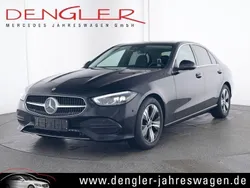 Obsidianschwarz metallic Gebraucht 2024 Mercedes C220 Avantgarde Limousine | 39.990 € (Fairer Preis)