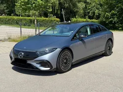 Schwarz Gebraucht 2023 Mercedes EQS580 AMG Limousine | 84.900 € (Fairer Preis)