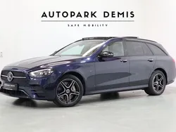 Blau Gebraucht 2021 Mercedes E300 AMG line Limousine | 30.385 € (Superpreis)