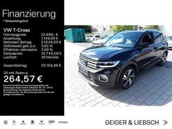 Deep black perleffekt Gebraucht 2022 VW T-Cross R-line SUV | 22.999 € (Fairer Preis)