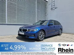 Phytonicblau metallic Gebraucht 2022 BMW 330e Sport Line Kombi | 29.690 € (Fairer Preis)