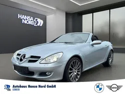 Silber / tellursilber (metallic) Gebraucht 2007 Mercedes SLK350 Cabrio | 8.999 € (Guter Preis)