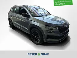 Graphitegrau metallic Gebraucht 2022 Skoda Karoq SportLine SUV | 30.950 € (Fairer Preis)