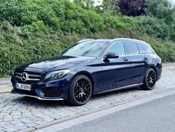 Blau Gebraucht 2014 Mercedes C220 AMG Kombi | 9.999 €