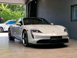 Grau Gebraucht 2021 Porsche Taycan Limousine | 58.999 € (Etwas zu teuer)
