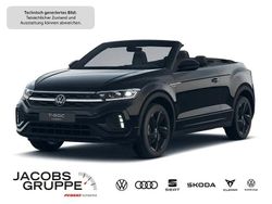 Schwarz Neu 2025 VW T-Roc Cabriolet R-line Cabrio | 44.880 € (Fairer Preis)