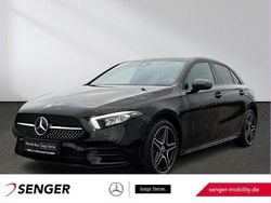 Unilack nachtschwarz Gebraucht 2022 Mercedes A250 AMG line Limousine | 26.990 € (Guter Preis)