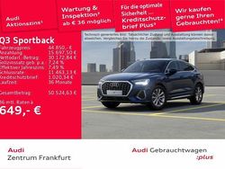 Navarrablau metallic Gebraucht 2025 Audi Q3 Sportback S-Line SUV | 44.850 € (Etwas zu teuer)