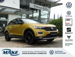 Kurkumagelb metallic schwarz Gebraucht 2021 VW T-Roc Style SUV | 26.990 € (Fairer Preis)