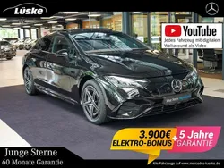 Obsidianschwarz Gebraucht 2022 Mercedes EQE350 AMG line Limousine | 45.900 € (Guter Preis)