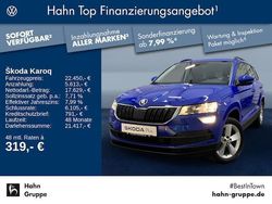 Blau Gebraucht 2021 Skoda Karoq Ambition SUV | 22.450 € (Etwas zu teuer)