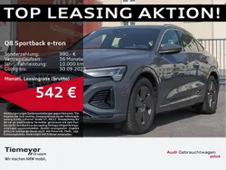 Grau Gebraucht 2024 Audi Q8 Sportback e-tron S-Line SUV | 62.990 € (Guter Preis)
