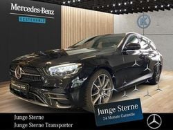 Metalliclack obsidianschwarz Gebraucht 2024 Mercedes E220 AMG Kombi | 50.844 € (Etwas zu teuer)