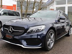 Blau Gebraucht 2017 Mercedes C250 AMG line Kombi | 23.900 € (Fairer Preis)