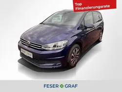 Atlantik blue metallic Gebraucht 2022 VW Touran Active Van / Kleinbus | 26.990 € (Guter Preis)