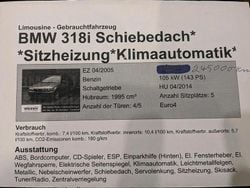 Silber Gebraucht 2005 BMW 318 Limousine | 1.500 € (Fairer Preis)