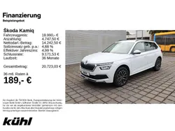 Moonweiss metallic Gebraucht 2022 Skoda Kamiq Tour SUV | 18.790 € (Fairer Preis)