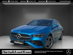 Blau Gebraucht 2024 Mercedes CLA250e Shooting Brake AMG line Kombi | 35.390 € (Guter Preis)